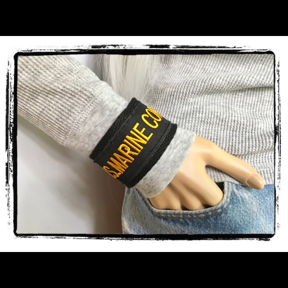 🇺🇸 UNITED STATES MARINE CORPS BRACELET CUFF 🇺🇸